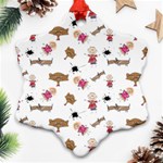 Children-wallpaper-background Ornament (Snowflake) Front