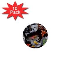 Halloween 1  Mini Buttons (10 Pack)  by Jancukart