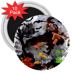 Halloween 3  Magnets (10 Pack)  by Jancukart