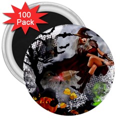 Halloween 3  Magnets (100 Pack) by Jancukart