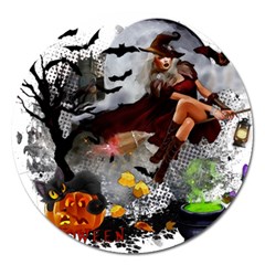 Halloween Magnet 5  (round) by Jancukart