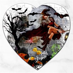 Halloween Jigsaw Puzzle (heart) by Jancukart