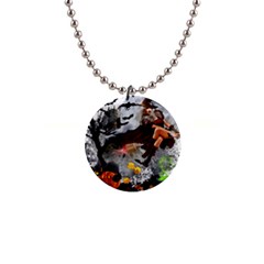 Halloween 1  Button Necklace