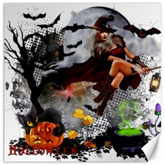 Halloween Canvas 16  X 16  by Jancukart