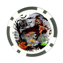 Halloween Poker Chip Card Guard