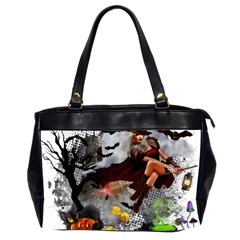 Halloween Oversize Office Handbag (2 Sides) by Jancukart