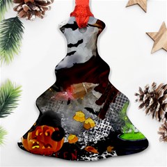 Halloween Christmas Tree Ornament (two Sides)