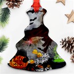 Halloween Christmas Tree Ornament (Two Sides) Front