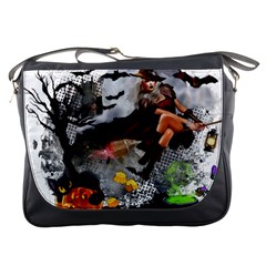 Halloween Messenger Bag by Jancukart