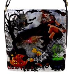 Halloween Flap Closure Messenger Bag (s)