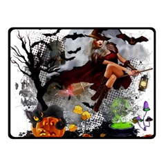 Halloween Double Sided Fleece Blanket (small) 