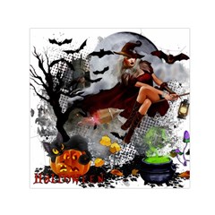 Halloween Square Satin Scarf (30  X 30 )