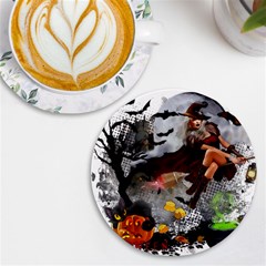 Halloween Uv Print Round Tile Coaster