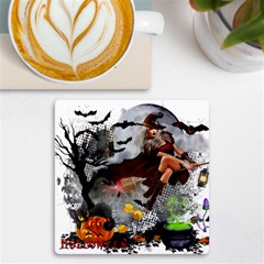 Halloween Uv Print Square Tile Coaster  by Jancukart