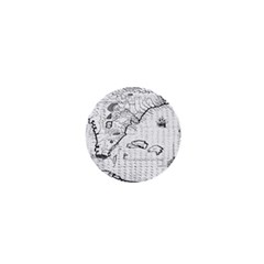 Florida-map-antique-line-art 1  Mini Buttons