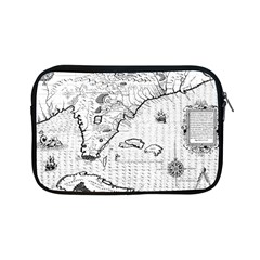 Florida-map-antique-line-art Apple Ipad Mini Zipper Cases