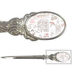 I Love London Drawing Letter Opener by Jancukart