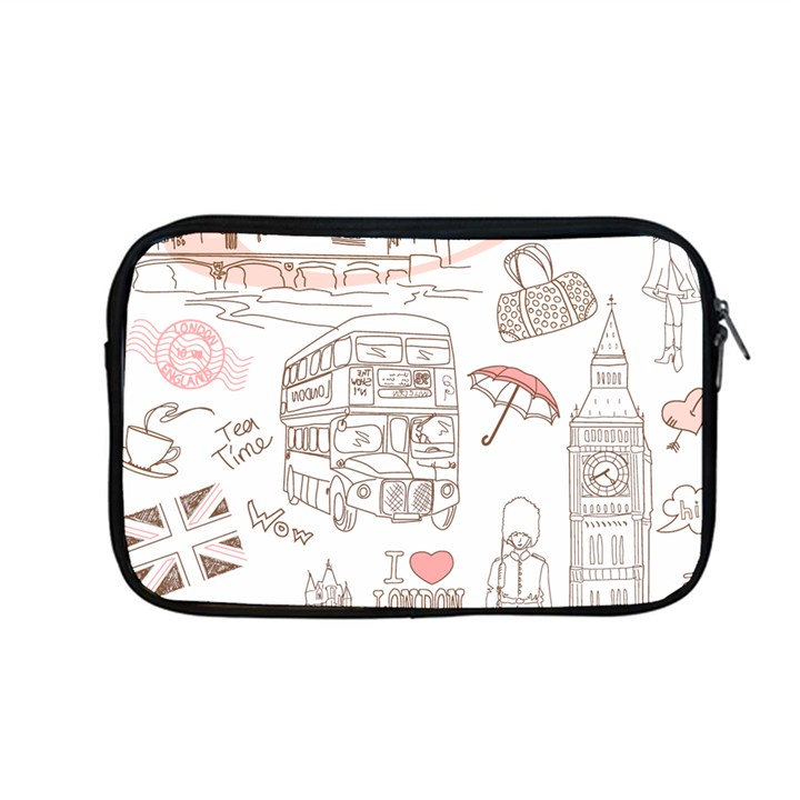 I Love London Drawing Apple MacBook Pro 13  Zipper Case