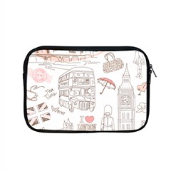 I Love London Drawing Apple Macbook Pro 15  Zipper Case by Jancukart