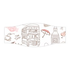 I Love London Drawing Stretchable Headband by Jancukart