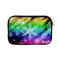 Christmas-snowflake-background Apple Macbook Pro 13  Zipper Case by Jancukart