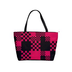 Cube-square-block-shape-creative Classic Shoulder Handbag by Amaryn4rt