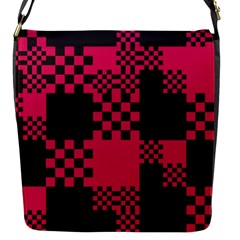 Cube-square-block-shape-creative Flap Closure Messenger Bag (s) by Amaryn4rt