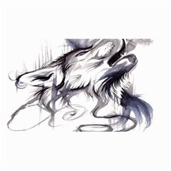 Tattoo-ink-flash-drawing-wolf Cosmetic Bag (small)