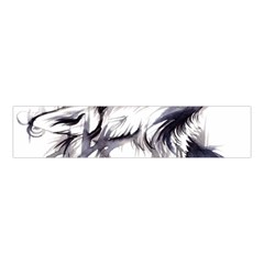 Tattoo-ink-flash-drawing-wolf Velvet Scrunchie