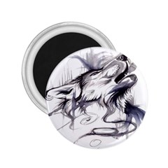 Tattoo-ink-flash-drawing-wolf 2 25  Magnets by Jancukart