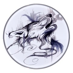 Tattoo-ink-flash-drawing-wolf Wireless Charger by Jancukart