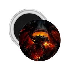 Dragon Fire Fantasy Art 2 25  Magnets by Jancukart