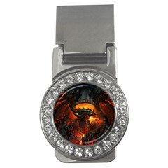 Dragon Fire Fantasy Art Money Clips (cz) 