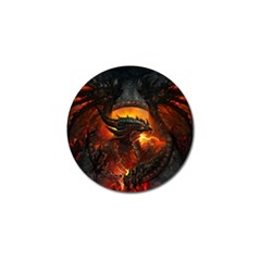 Dragon Fire Fantasy Art Golf Ball Marker (10 Pack)