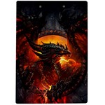 Dragon Fire Fantasy Art A4 Clipboard Back