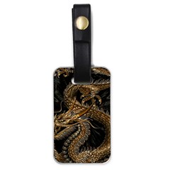 Fantasy Dragon Pentagram Luggage Tag (one Side)