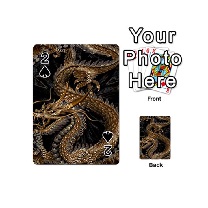 Fantasy Dragon Pentagram Playing Cards 54 Designs (Mini)