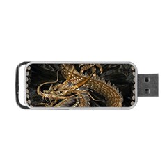 Fantasy Dragon Pentagram Portable Usb Flash (one Side)