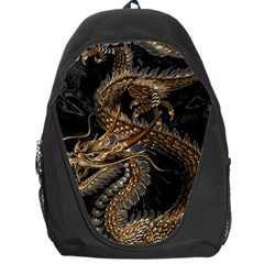 Fantasy Dragon Pentagram Backpack Bag