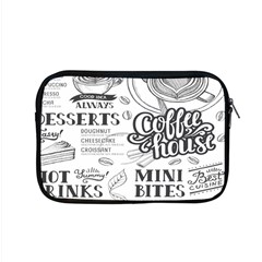 Vintage Coffee-tea-cafe-hamburger-menu-coffee-shop-menu Apple Macbook Pro 15  Zipper Case by Jancukart