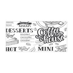 Vintage Coffee-tea-cafe-hamburger-menu-coffee-shop-menu Yoga Headband