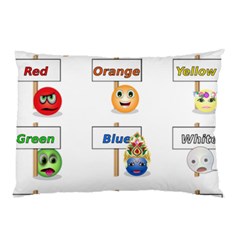 Graphic-smiley-color-diagram Pillow Case