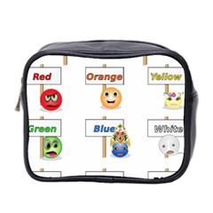 Graphic-smiley-color-diagram Mini Toiletries Bag (two Sides)