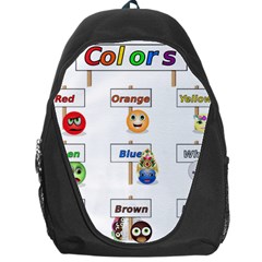 Graphic-smiley-color-diagram Backpack Bag by Jancukart