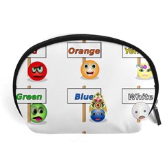 Graphic-smiley-color-diagram Accessory Pouch (large)