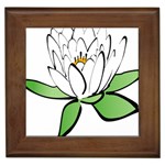 Lotus-flower-water-lily Framed Tile Front