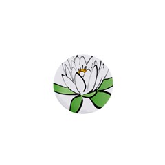 Lotus-flower-water-lily 1  Mini Buttons by Jancukart