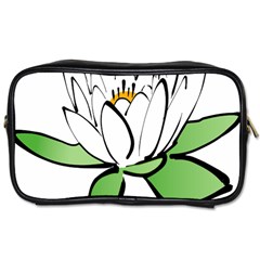 Lotus-flower-water-lily Toiletries Bag (one Side)