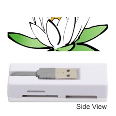 Lotus-flower-water-lily Memory Card Reader (stick) by Jancukart