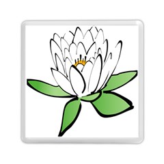 Lotus-flower-water-lily Memory Card Reader (square) by Jancukart